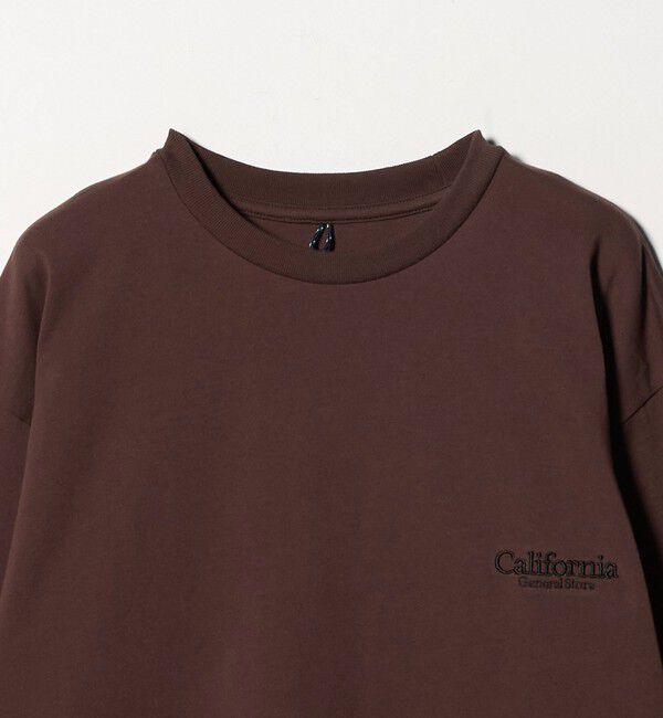 California General Store「＜CGS.＞オーガニック コットン ロングスリーブ ロゴ Tシャツ」|Tシャツ・カットソー|