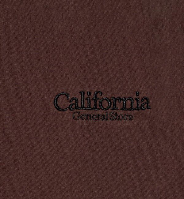 California General Store「＜CGS.＞オーガニック コットン ロングスリーブ ロゴ Tシャツ」|Tシャツ・カットソー|