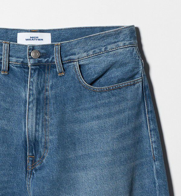 NICE WEATHER「＜NICE WEATHER＞バルーン デニムパンツ」|チノ|