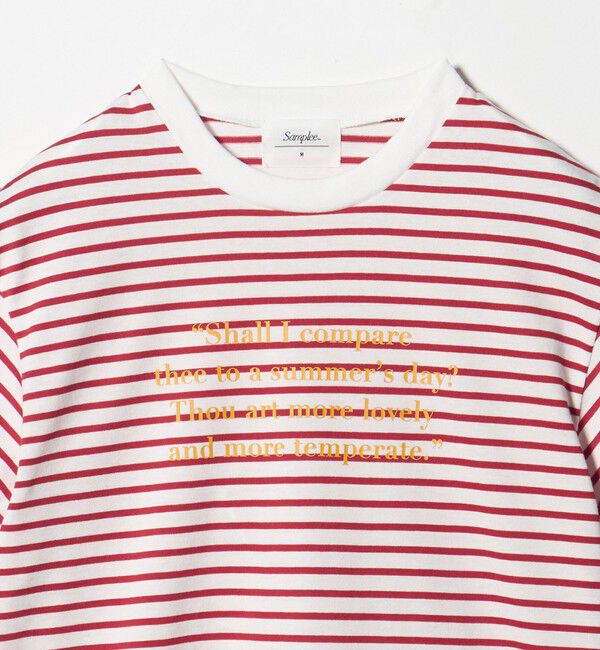 BEAUTY&YOUTH UNITED ARROWS「【別注】＜Samplee＞ボーダー ショートスリーブTシャツ」|Tシャツ・カットソー|