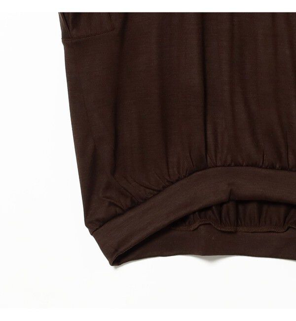 Demi-Luxe BEAMS 「【別注】COG THE BIGSMOKE / KENNA ハイネック フレンチスリーブ トップス」|Tシャツ・カットソー|