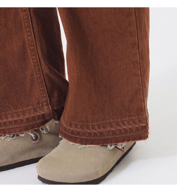 BEAMSBOY「デニム ブッシュ パンツ」|チノ|