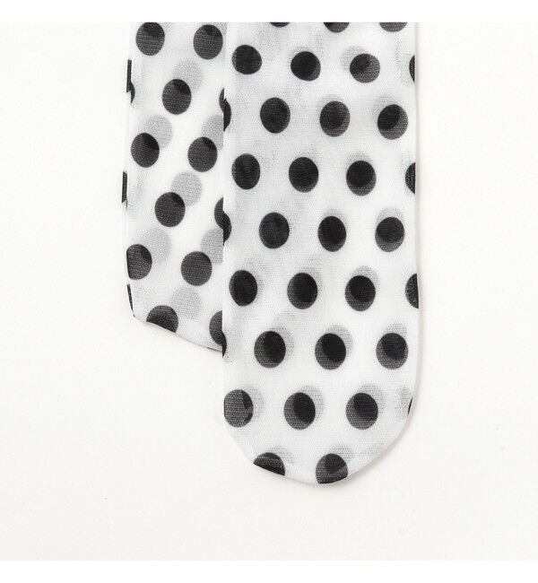 Ray BEAMS 「チュール プリント SOX」|ソックス|