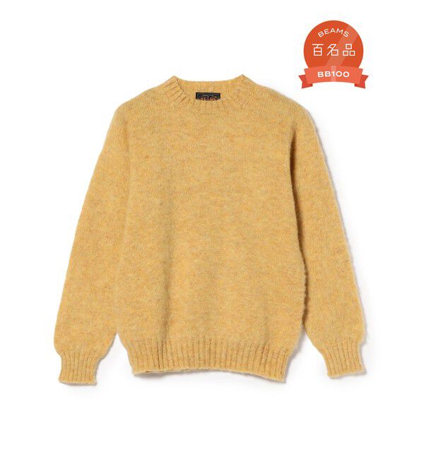BEAMS「BEAMS PLUS / シェットランド ニット」|ニット・セーター|Marzipan_992