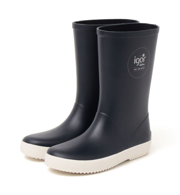 SHIPS KIDS「igor:レインブーツ」|レインシューズ|ネイビー