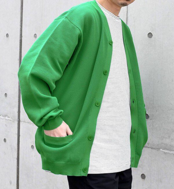 SHIPS any「SHIPS any: 〈手洗い可能・軽量〉 シャロー Vネック スポンディッシュ カーディガン◇」|カーディガン|