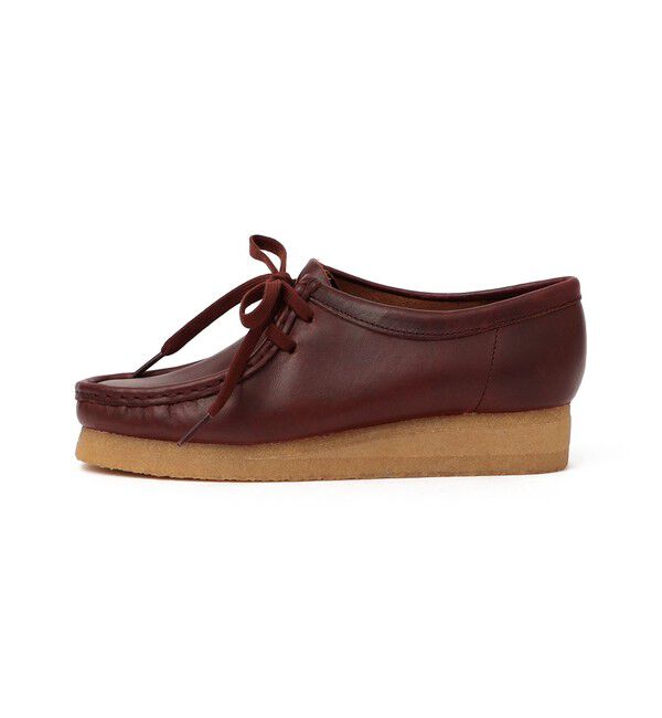 SHIPS any「CLARKS: レザー ワラビー 24FW」|モカシン|