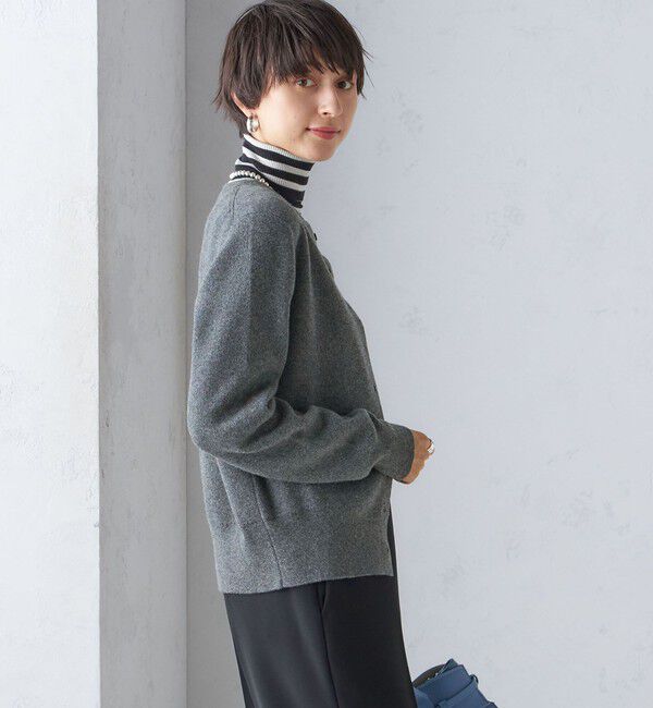 SHIPS for women「カシミヤ クルーネック カーディガン」|カーディガン|