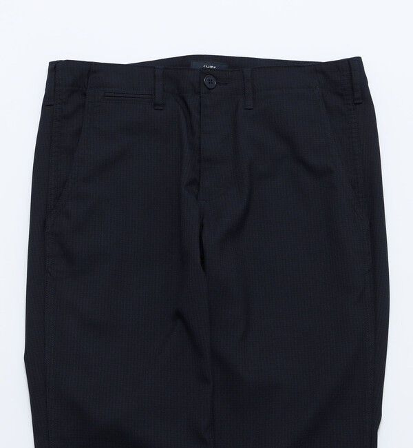 SHIPS「SHIPS: TR チェック テーパード チノ パンツ」|チノ|