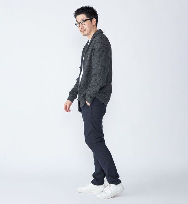 SHIPS「SHIPS: TR チェック テーパード チノ パンツ」|チノ|