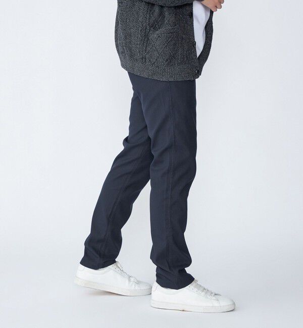 SHIPS「SHIPS: TR チェック テーパード チノ パンツ」|チノ|