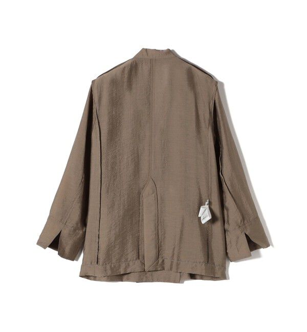 SHIPS for women「〈手洗い可能〉シアー シルク混 ジャケット」|テーラードジャケット|