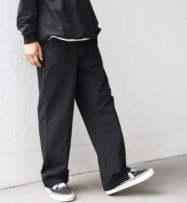 SHIPS any「SHIPS any:〈洗濯機可能〉ストレッチ 裏起毛 ウォーム アーバン イージー パンツ (セットアップ対応)◇」|チノ|