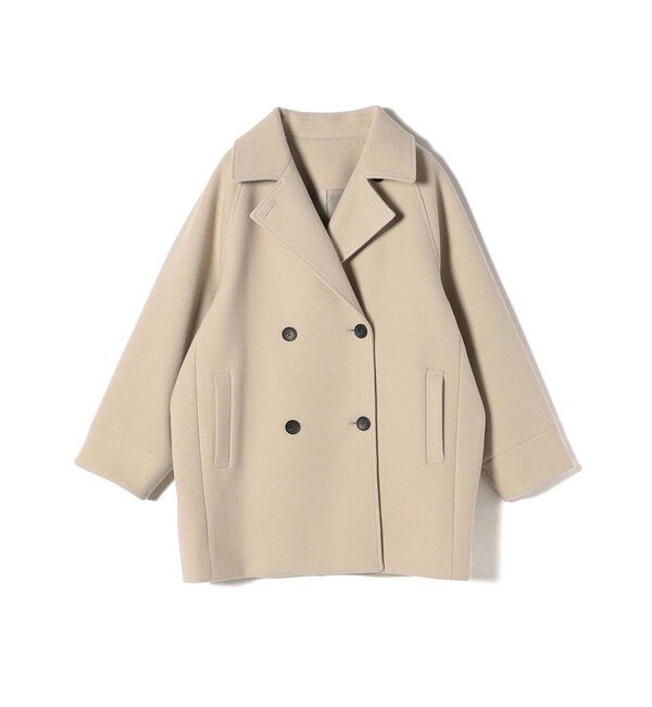 SHIPS Colors 「SHIPS Colors:〈手洗い可能〉ジャージーメルトン ピーコート◇」|ピーコート|
