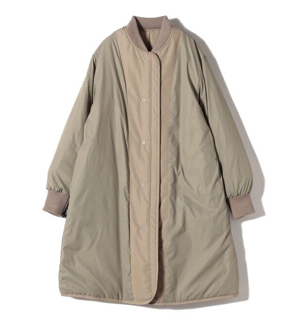 SHIPS for women「SHIPS Primary Navy Label:中綿 キルト コート」|その他|