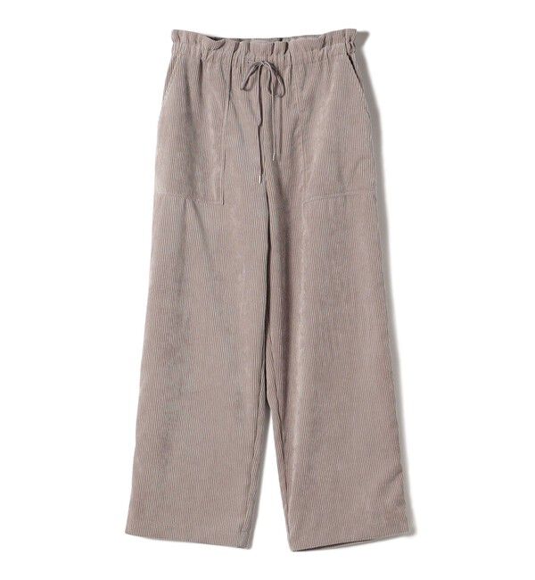 SHIPS for women「〈洗濯機可能〉TUMUGITO(R) コーデュロイ ドロスト パンツ 2」|その他|