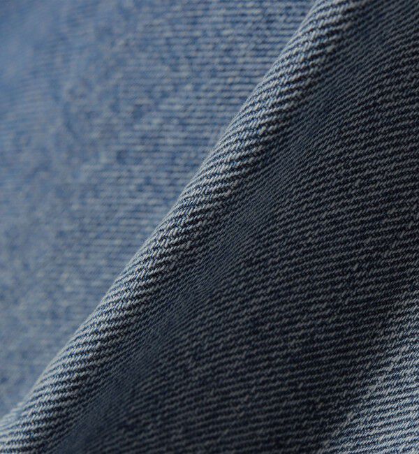 SHIPS for women「《追加予約》【SHIPS別注】BIT BLUE:バレル レック デニム パンツ」|デニム|