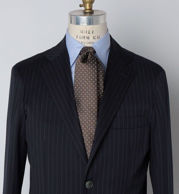 SHIPS「SHIPS: シルク フラワー コモン ネクタイ」|ネクタイ・蝶ネクタイ|ブラウン