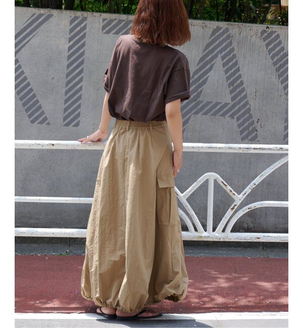 OUTDOOR PRODUCTS Usual Things「追加2 ドロストバルーンカーゴスカート」|スカート|