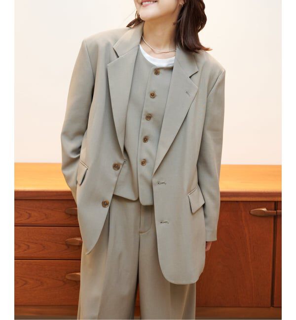 OUTDOOR PRODUCTS Usual Things「WEB・横浜店限定カラーありORDINARY 2ボタンテーラードジャケット」|テーラードジャケット|ベージュ