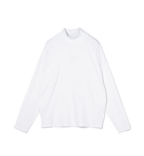 CABaN「CABaN コットン モックネックロングスリーブプルオーバー」|Tシャツ・カットソー|