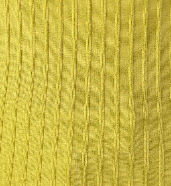 TOMORROWLAND collection「カシミヤシルクリブ クルーネックプルオーバー」|ニット・セーター|