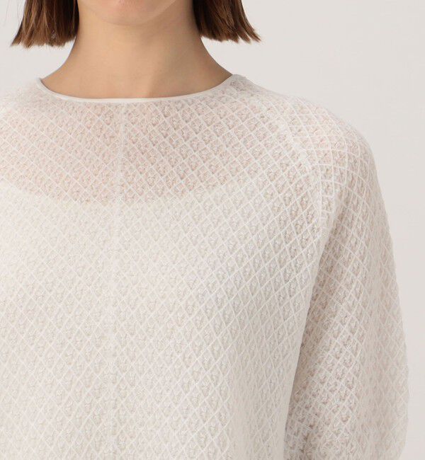 Ballsey「シャイニークロス バックリボンプルオーバー」|ニット・セーター|