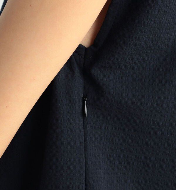 BACCA「シアサッカー ミドルワンピース」|ワンピース|