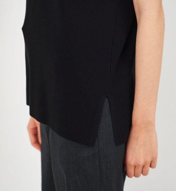 DES PRES「ファブリックコンビニット スカーフプルオーバー」|ニット・セーター|