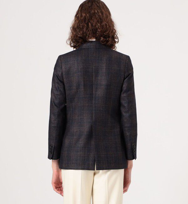 TOMORROWLAND collection「SILK AIR NAVY 2Bテーラードジャケット」|テーラードジャケット|