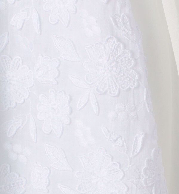 TOMORROWLAND collection「ホワイトコンビネーション ボウタイブラウス」|シャツ・ブラウス|