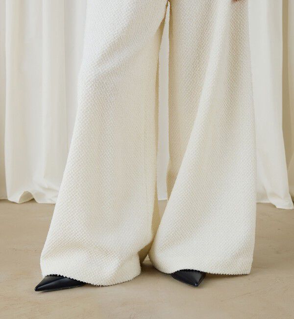 DES PRES「ツイストヤーンツイード ボリュームパンツ」|その他|