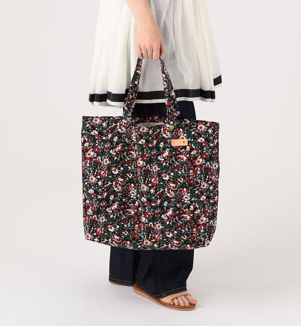 SOULEIADO「SOULEIADO コットンオックス ポケッタブルトートバッグ」|エコバッグ|