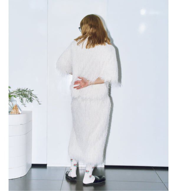  「TOGA PULLA FRINGE SHIRT S/S TP261-FJ232：シャツ」|シャツ・ブラウス|