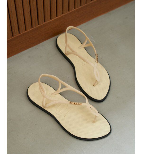 Plage「HAVAIANAS / ハワイアナス LUNA POINT サンダル」|サンダル|ナチュラル