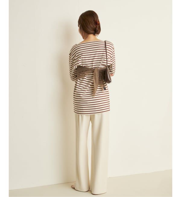 Plage「Long Sleeves Blousing Teeシャツ」|Tシャツ・カットソー|