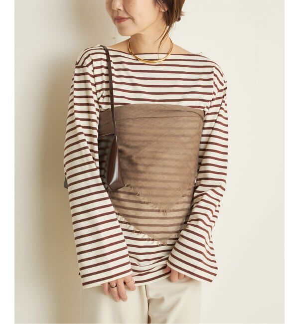 Plage「Long Sleeves Blousing Teeシャツ」|Tシャツ・カットソー|