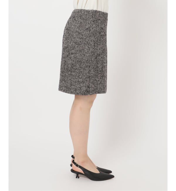 SLOBE IENA「ツイードミニスカート」|スカート|