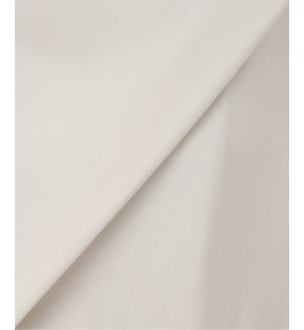 SLOBE IENA「《ブラックのみWEB限定/追加2》グロッシーサテンフレアスカート」|スカート|