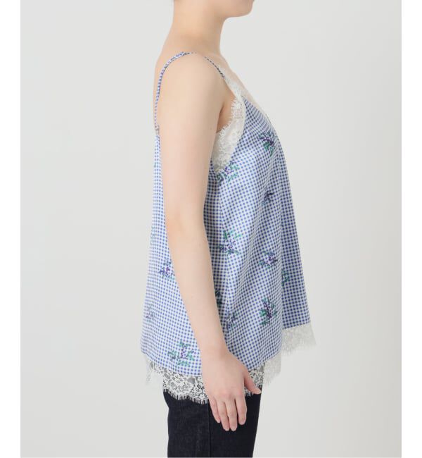 SLOBE IENA「Margaux Dereume &times; SLOBE lingerie キャミブラウス」|キャミソール|