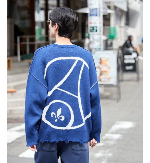 Paris Saint-Germain「【Paris Saint-Germain / パリ・サン＝ジェルマン】PSG JP CRASH KNIT」|ニット・セーター|