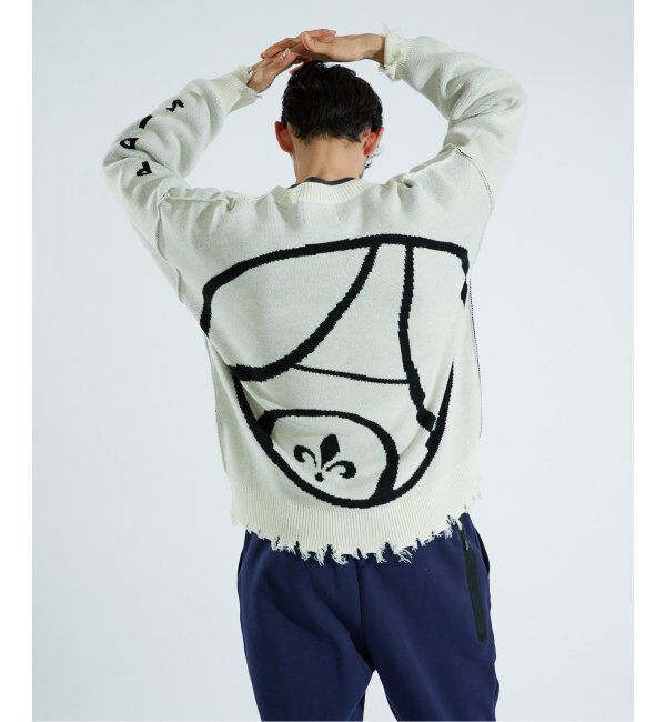 Paris Saint-Germain「【Paris Saint-Germain / パリ・サン＝ジェルマン】PSG JP CRASH KNIT」|ニット・セーター|