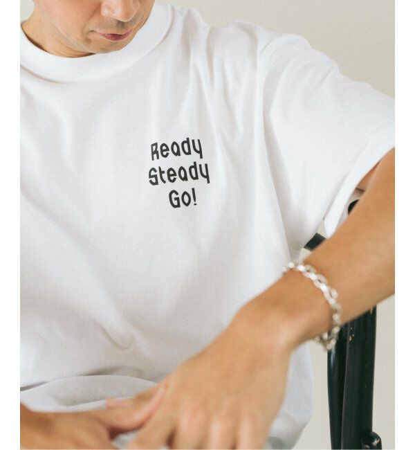 EDIFICE「Ready Steady Go! / レディーステディゴー 別注 プリント Tシャツ」|Tシャツ・カットソー|