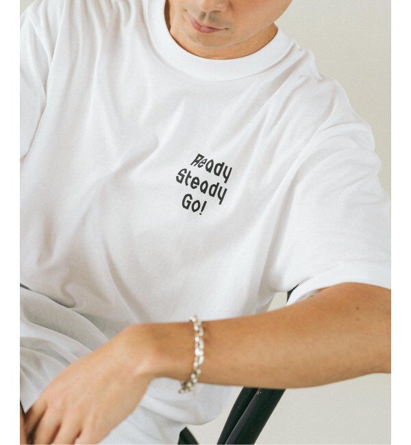 EDIFICE「Ready Steady Go! / レディーステディゴー 別注 プリント Tシャツ」|Tシャツ・カットソー|