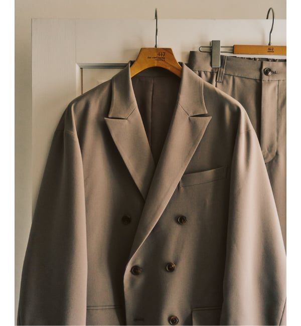 417 EDIFICE「TRダブルワイドセットアップ &rdquo;ジャケット1点+パンツ1点&rdquo; の2点セット」|スーツ|