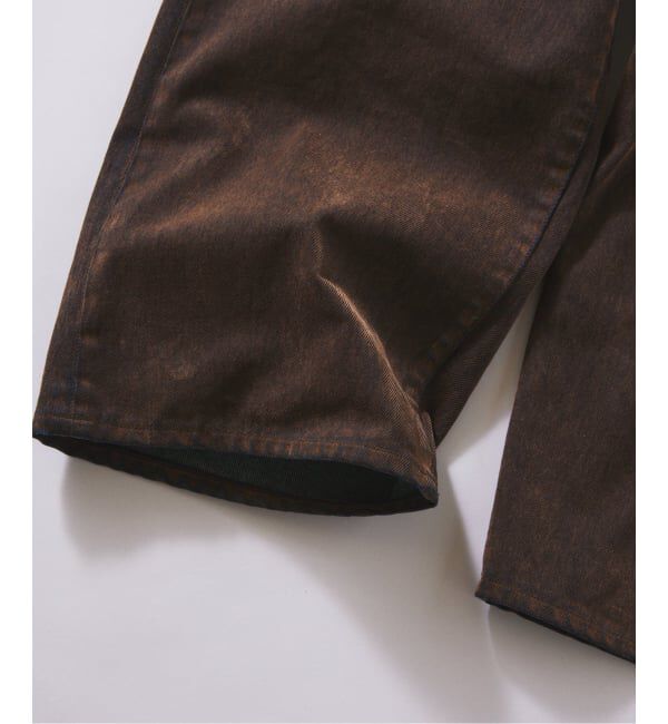 JOURNAL STANDARD relume「フロッキー プリント ワイド デニム 5ポケット」|デニム|