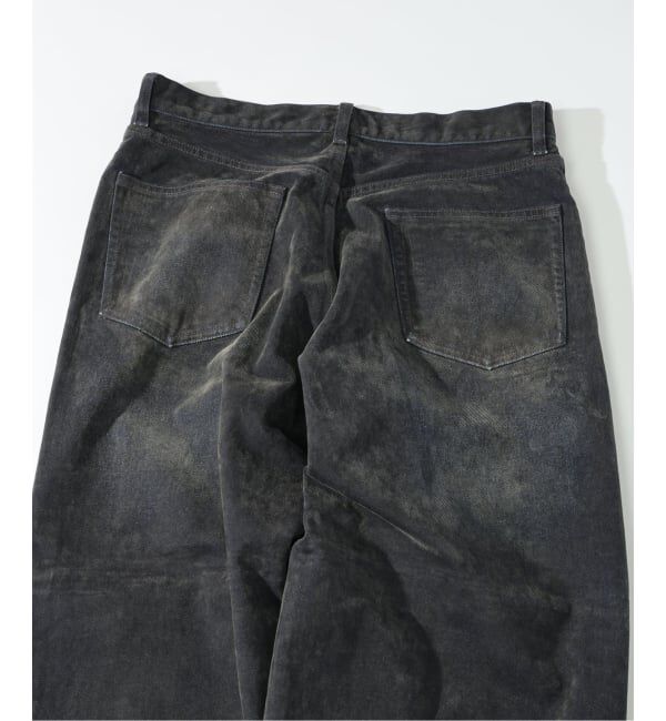 JOURNAL STANDARD relume「フロッキー プリント ワイド デニム 5ポケット」|デニム|