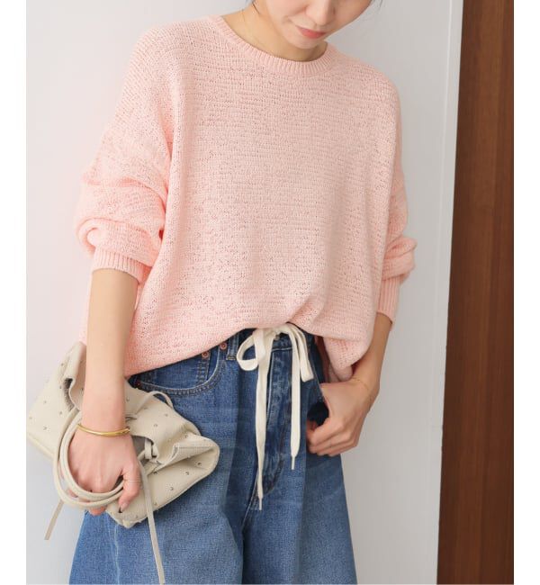 JOURNAL STANDARD relume「［26SS新作］テープヤーンニュアンスプルオーバー」|ニット・セーター|