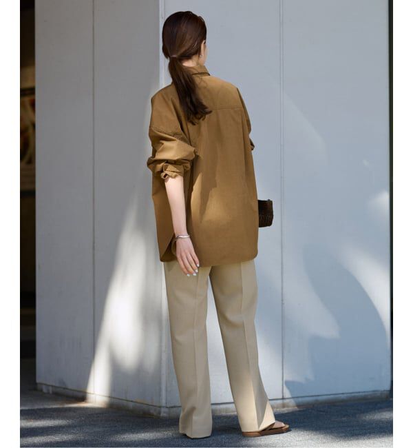 FRAMeWORK「≪一部カラーWEB限定 / 追加≫セミフレアパンツ」|スラックス|