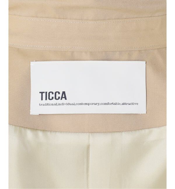 Spick and Span「《新色あり / 追加》TICCA / ティッカ テントトレンチコート」|トレンチコート|